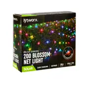 Lytworx Colour Changing Solar Blossom Net Light - 200 Pack