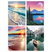 Paint By Numbers for Adults - DIY Adult Paint by Number Kits Pack On Canvas S...