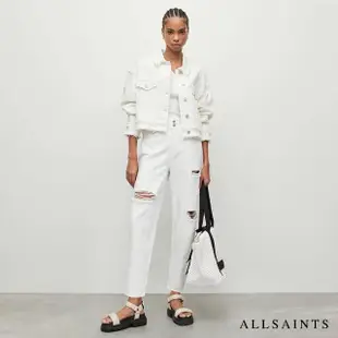 【ALLSAINTS】HAILEY 高腰直筒破壞水洗牛仔褲 WE048Y(直筒版型)