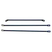 Goodmark 3 Piece Set Rear Stepside Fender Brace Fits Chevrolet GMK414166255S