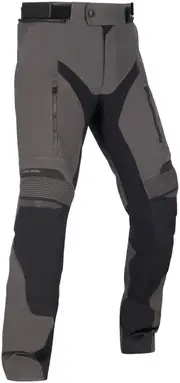 Richa Cyclone 2 Gore-Tex waterproof Motorcycle Textile Pants, black-grey, Size 5XL for Men Black Grey