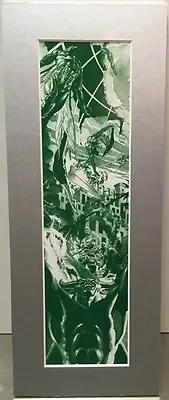 LUCIFER By ALEX ROSS Pro Matted Print Kingdom Come DC Comics JLA Batman Superman
