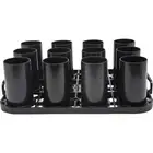 Bottle Rinsing or Purging Rack- Cleaning Holder for Brewing Beer Wine Cider