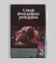 DEMONS (1985) / VHS AD - 2"x3" POSTER MAGNET (horror movie bava argento fulci)