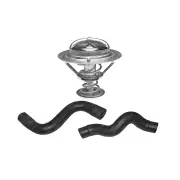 Gates Thermostat + Radiator Hose Kit for Nissan Navara D40M D40T 2.5L 4Cyl