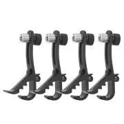 4Pcs Mic Clip Adjustable Drum Mic Kit & Microphone Holder for Mic Stand B5H8