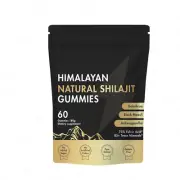 Shilajit Gummies Ashwagandha, GokshuraFulvic Acid & 85+ Trace Minerals For Men
