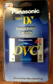 Panasonic DVC Mini DV 60 Video Camera Cassette NEW Professional AY-DVM60EJ1W