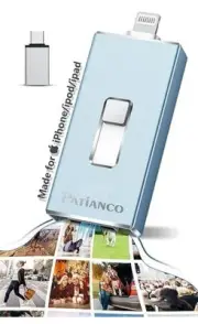 Photo Stick Apple MFi Certified for iPhone 512GB, USB Flash Drive for iPhone...