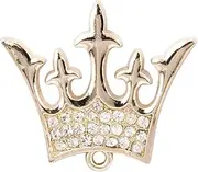 [A N KINGPiiN] AN KINGPiiN King Queen Lapel Pin Badge Gift Party Shirt Collar,Costume Pin Accessories for Men Brooch