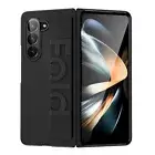 For Samsung Galaxy Z Fold6 Fold5/4 Silicone Elastic Finger Wristband Slim Case