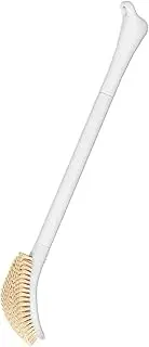Back Scrubber for Shower, 19 Inch Long Double Side Foot Brush with Removable Handle, Soft Bristles Shower Brush for Wet or Dry Brushing