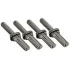 4 Pieces of Stone Cleavers, Wedges, Stonecutters, Stone Breaking Tools,2843