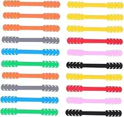 20 Pcs Mask Rope Buckle Making Ear Rope Buckle Masks Ear Rope Extension Buckle Ear Extenders Mask Rope Extension Buckle Ear Band Extension Ear Hook Adjuster Band Buckle