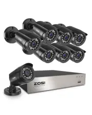3K Lite 8CH Home Security Camera System Outdoor Indoor, AI Human/Vehicle Dete...