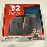 Nintendo Switch 2 Bundle W/Mario Kart World Full Game Download