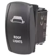Narva 63226BL 12/24V Off/On LED Illuminated Sealed Rocker Switch with "Roof L...