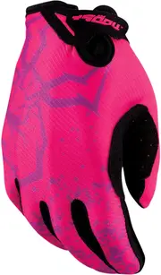 Moose Offroad SX1, gloves kids , color: Neon-Pink/Purple , size: XL