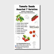 Tomato seeds - Assorted 7 Packs