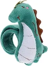 SUPVOX Soft Dinosaur Toys for Baby Stuffed Animal Slap Bracelet Plush Toys Boys and Girls Party Supplies Green