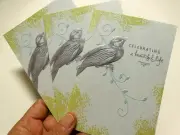 3 Cards Hallmark Sympathy Celebrating a Beautiful Life With Warm Thoughts