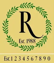 REUSABLE STENCIL ITEM 9298 U 12"x12" - ALPHABET "R" EST. SET -MYLAR STENCILS