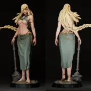 Queen Marika 3D print figure 1/6 30cm Model Kit Unpainted Unassembled Garage Kit