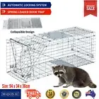 Large Humane Animal Trap Live Cage Catch Possum Fox Rabbit Rat Hare Catcher