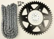 VORTEX 2010-2013 EX250F Ninja 250R Kawasaki SPROCKET/CHAIN KIT STL/ALU 14/48T BL