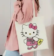 Hello Kitty Lightweight Canvas Tote Bag