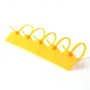 Nylon Zip Ties Cable Label Mark Tagsself Locking Free Printable Labels5 Colors 100Pcs Yellow Cable Ties & Organisers
