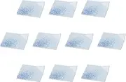 Set of 10 Sumi Ink Folding Dishes, 4.3 x 4.3 x 0.7 inches (11 x 11 x 1.8 cm) | Shokado Setomonohonpo