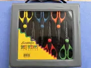 Scribblers Sassy Scissors Collection Set Of 6 For Scrapbooking Or Decorative Cut