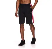 Men's NWT And1 Basketball Shorts-Black/Red Size L