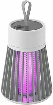 Electric LED Mosquito Catcher Lamp Light Insect Killer Fly Bug Zapper Trap (Rech