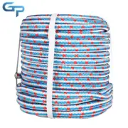 1/2" × 100' 16 Strand Braided Polyester Nylon Core Arborist Tree Climbing Rope