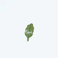在飛比找蝦皮購物優惠-Gracebell 繡布貼(09.love leaf)