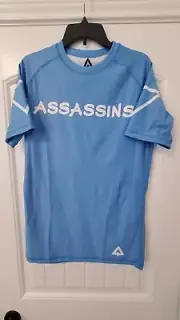 ASSASSINS APPAREL" STORM " SUBMISSION SERIES" PREMIUM S/S RASHGUARD
