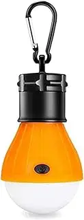 zolyet 1PC Camping Portable Camping Lantern Camp Te Lights Lamp Camping Gear and Equipme with Clip Hook for Indoor and Hiking Backpacking Fishing Outage Emergency Orange