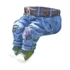 Denim Pants Planter Resin Flower Vase Decoration Home Cactus Jeans Plant Pot