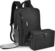 BLBMTCBCAG Digital SLR Camera Backpack Professional Anti-Theft Big Bag, Laptop Men and Women Outdoor Travel Bag Fit for Canon Fit for Nikon Fit for Sony Camera Protection(Black)