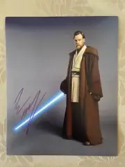Ewan McGregor Star Wars Signed 8 X 10 Photo With COA