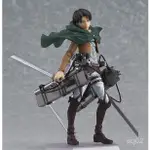 品質現貨國産模型FIGMA213#進擊的巨人 關節可動 利威爾兵長 手辦人偶公仔