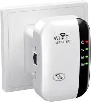 Wifi Extender, Signal Booster for up to 5000 Sq.Ft, Wireless Internet Repeater