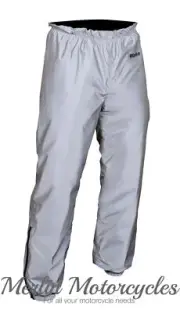 Weise Vision 360 Reflective Waterproof Motorcycle Motorbike Trousers - Silver