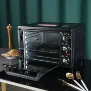 20L Capacity Toaster Oven Countertop Toaster with Timer-Bake-Broil-Toast Setting