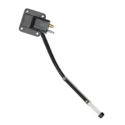 Sleek Black Design on Boat Engine Fuel Connectors Suitable for All Boats
