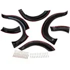 6Pcs Set Wheel Arch Fender Flares For Nissan Navara NP300 D23 Dual Cab 2014-2019