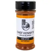 Chef Kenny Gilbert's Ultimate Spice Blend Jerk Spice Low Sodium Seasoning 5.8 oz