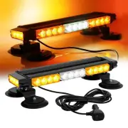 ASPL 16.8 Inch LED Strobe Flashing Light Bar, 26 Flashing Modes High Intensit...